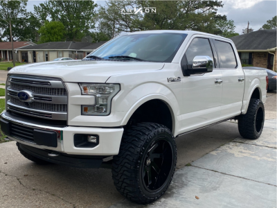 1 2016 F 150 Ford Rough Country Suspension Lift 6in Arkon Off Road Lincoln Black