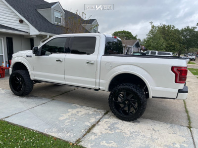 1 2016 F 150 Ford Rough Country Suspension Lift 6in Arkon Off Road Lincoln Black