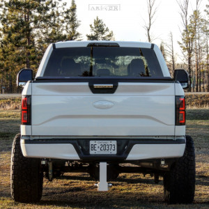 1 2015 F 150 Ford Readylift Suspension Lift 7in Arkon Off Road Caesar Machined Black