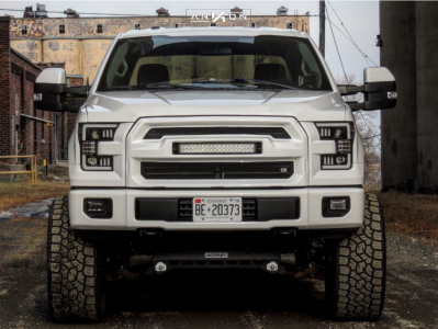 1 2015 F 150 Ford Readylift Suspension Lift 7in Arkon Off Road Caesar Machined Black