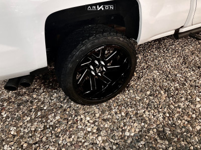 1 2018 Silverado 1500 Chevrolet Bilstein Suspension Lift 25in Arkon Off Road Lincoln Black