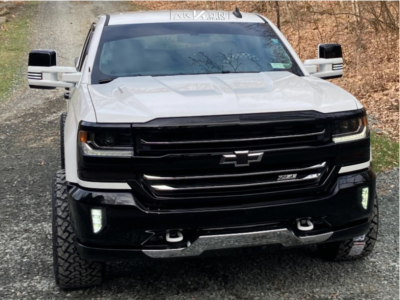 1 2018 Silverado 1500 Chevrolet Bilstein Suspension Lift 25in Arkon Off Road Lincoln Black