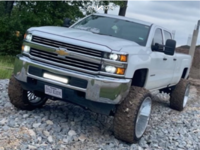 1 2017 Silverado 2500 Hd Chevrolet Rough Country Suspension Lift 75in Arkon Off Road Caesar Chrome