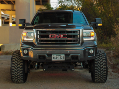 1 2015 Sierra 1500 Gmc Superlift Suspension Lift 8in Arkon Off Road Lincoln Machined Black