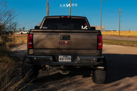 1 2015 Sierra 1500 Gmc Superlift Suspension Lift 8in Arkon Off Road Lincoln Machined Black