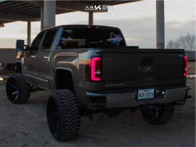 1 2015 Sierra 1500 Gmc Superlift Suspension Lift 8in Arkon Off Road Lincoln Machined Black