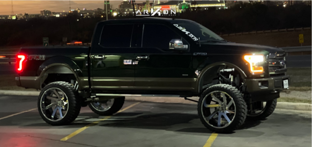 1 2015 F 150 Ford Bulletproof Suspension Lift 10in Arkon Off Road Lincoln Chrome