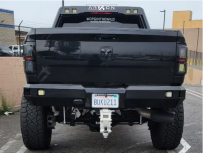 1 2016 2500 Ram Mcgaughys Suspension Lift 8in Arkon Off Road Crown Series Triumph Black