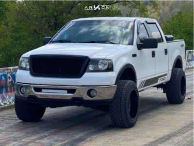 2006 Ford F-150 - 20x12 -51mm - ARKON OFF-ROAD Alexander - Leveling Kit - 33" x 12.5"