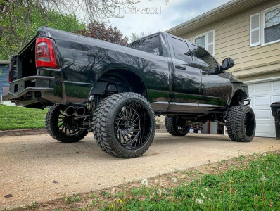 1 2018 1500 Ram Bds Suspension Lift 12in Arkon Off Road Caesar Machined Black