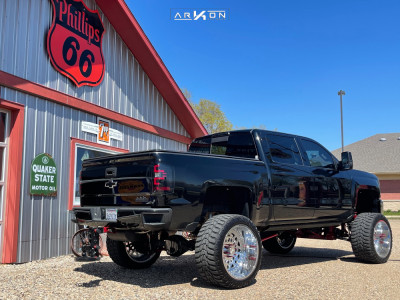 1 2016 1500 Chevrolet Cognito Suspension Lift 12in Arkon Off Road Crown Series Triumph Polished