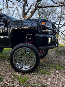 1 2016 1500 Chevrolet Cognito Suspension Lift 12in Arkon Off Road Crown Series Triumph Polished