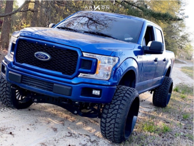 1 2018 F 150 Ford Full Throttle Suspension Lift 8in Arkon Off Road Caesar Black