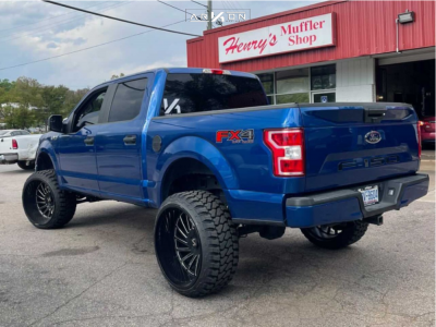 1 2018 F 150 Ford Full Throttle Suspension Lift 8in Arkon Off Road Caesar Black