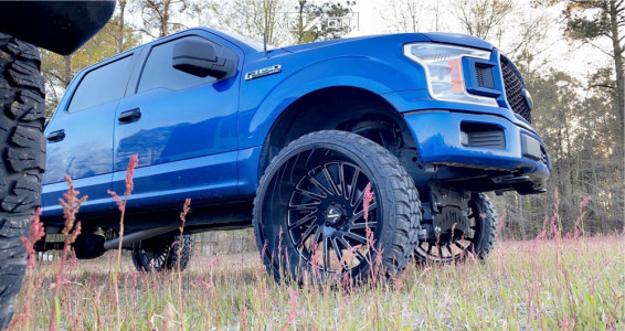 1 2018 F 150 Ford Full Throttle Suspension Lift 8in Arkon Off Road Caesar Black