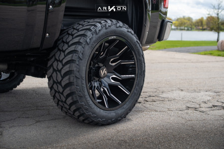 1 2012 Silverado 1500 Chevrolet Bds Suspension Lift 6in Arkon Off Road Roosevelt Machined Black