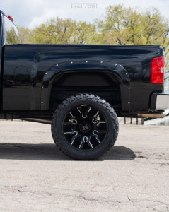 1 2012 Silverado 1500 Chevrolet Bds Suspension Lift 6in Arkon Off Road Roosevelt Machined Black