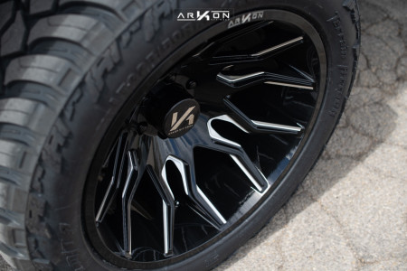1 2012 Silverado 1500 Chevrolet Bds Suspension Lift 6in Arkon Off Road Roosevelt Machined Black