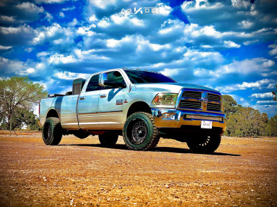 1 2018 2500 Ram Stock Air Suspension Arkon Off Road Alexander Machined Black