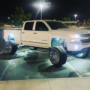 1 2016 Silverado 1500 Chevrolet Tcs Suspension Lift 85in Arkon Off Road Crown Series Victory Chrome
