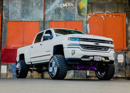 1 2016 Silverado 1500 Chevrolet Tcs Suspension Lift 85in Arkon Off Road Crown Series Victory Chrome