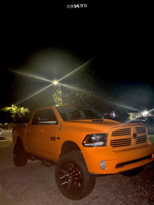 1 2015 1500 Ram Maxtrac Suspension Lift 7in Arkon Off Road Roosevelt Machined Black