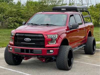 1 2017 F 150 Ford King Off Road Suspension Lift 9in Arkon Off Road Lincoln Machined Black