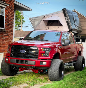 1 2017 F 150 Ford King Off Road Suspension Lift 9in Arkon Off Road Lincoln Machined Black
