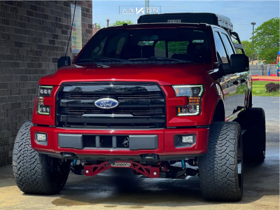 1 2017 F 150 Ford King Off Road Suspension Lift 9in Arkon Off Road Lincoln Machined Black