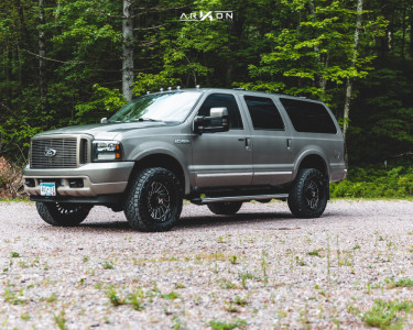 2004 Ford Excursion - 20x10 -25mm - ARKON OFF-ROAD Caesar - Leveling Kit - 33" x 12.5"