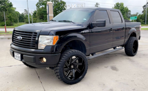 1 2014 F 150 Ford Mcgaughys Suspension Lift 65in Arkon Off Road Lincoln Black