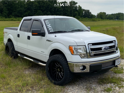 1 2013 F 150 Ford Stock Air Suspension Arkon Off Road Mandela Black