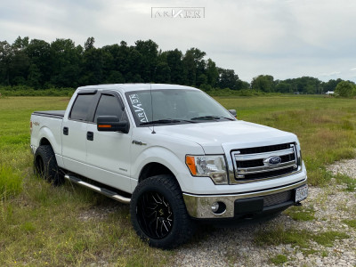 1 2013 F 150 Ford Stock Air Suspension Arkon Off Road Mandela Black