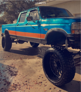 1997 Ford F-350 - 26x14 -76mm - ARKON OFF-ROAD Caesar - Suspension Lift 8" - 37" x 13.5"