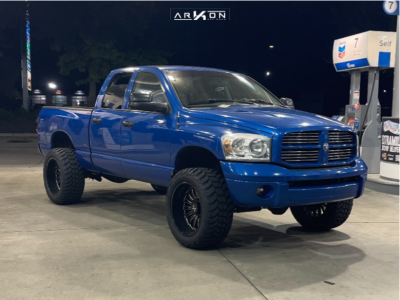 1 2007 Ram 2500 Dodge Air Ride Technologies Suspension Lift 3in Arkon Off Road Alexander Black