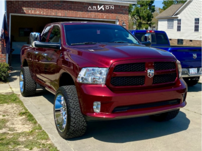 1 2017 1500 Ram Rough Country Suspension Lift 3in Arkon Off Road Caesar Chrome