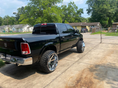 1 2014 1500 Ram Maxtrac Suspension Lift 7in Arkon Off Road Lincoln Chrome