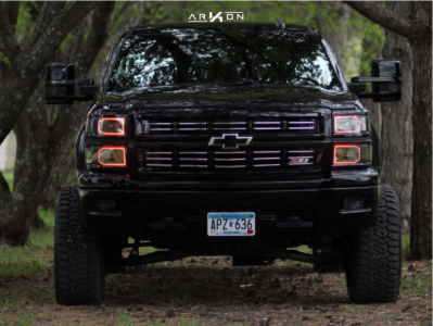 1 2015 Silverado 1500 Chevrolet Rough Country Air Suspension Arkon Off Road Lincoln Machined Accents