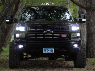 1 2015 Silverado 1500 Chevrolet Rough Country Air Suspension Arkon Off Road Lincoln Machined Accents