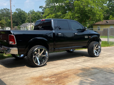 1 2014 1500 Ram Maxtrac Suspension Lift 7in Arkon Off Road Lincoln Chrome