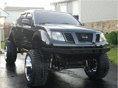 2018 Nissan Frontier - 24x14 -81mm - ARKON OFF-ROAD Crown Series Triumph - Suspension Lift 12" - 37" x 13.5"