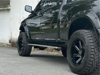 1 2012 2500 Ram Rough Country Leveling Kit Arkon Off Road Lincoln Black