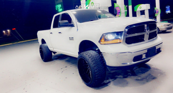 1 2013 1500 Ram Rough Country Suspension Lift 6in Arkon Off Road Mandela Black