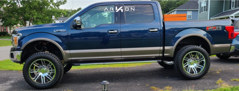 1 2019 F 150 Ford Rough Country Suspension Lift 6in Arkon Off Road Davinci Chrome