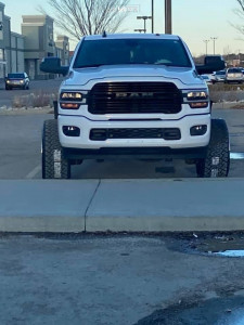 1 2019 3500 Ram Rough Country Leveling Kit Arkon Off Road Lincoln Chrome