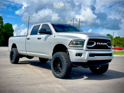 2016 Ram 2500 - 20x10 -25mm - ARKON OFF-ROAD DaVinci - Suspension Lift 3.5" - 35" x 13.5"