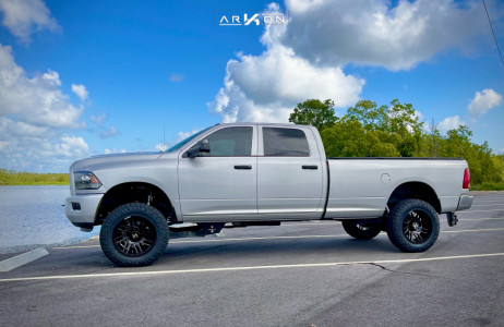 1 2016 2500 Ram Carli Suspension Lift 35in Arkon Off Road Davinci Black