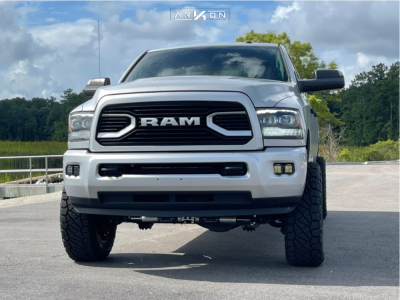 1 2016 2500 Ram Carli Suspension Lift 35in Arkon Off Road Davinci Black