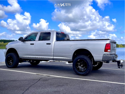 1 2016 2500 Ram Carli Suspension Lift 35in Arkon Off Road Davinci Black