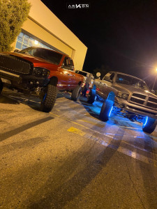 2006 Dodge Ram 2500 - 22x12 -44mm - ARKON OFF-ROAD Lincoln - Suspension Lift 6" - 37" x 13.5"